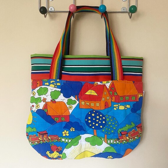 Retro boodschappentas sale