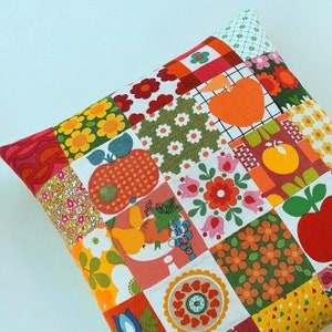 Cushion cover made out of vintage fabrics by koosidesign apple free shipping image 10