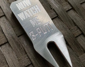 Custom Golf Divot Tool Groomsmen Gift Aluminum Engraved