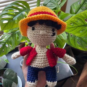 Crochet Luffy Amigrumi