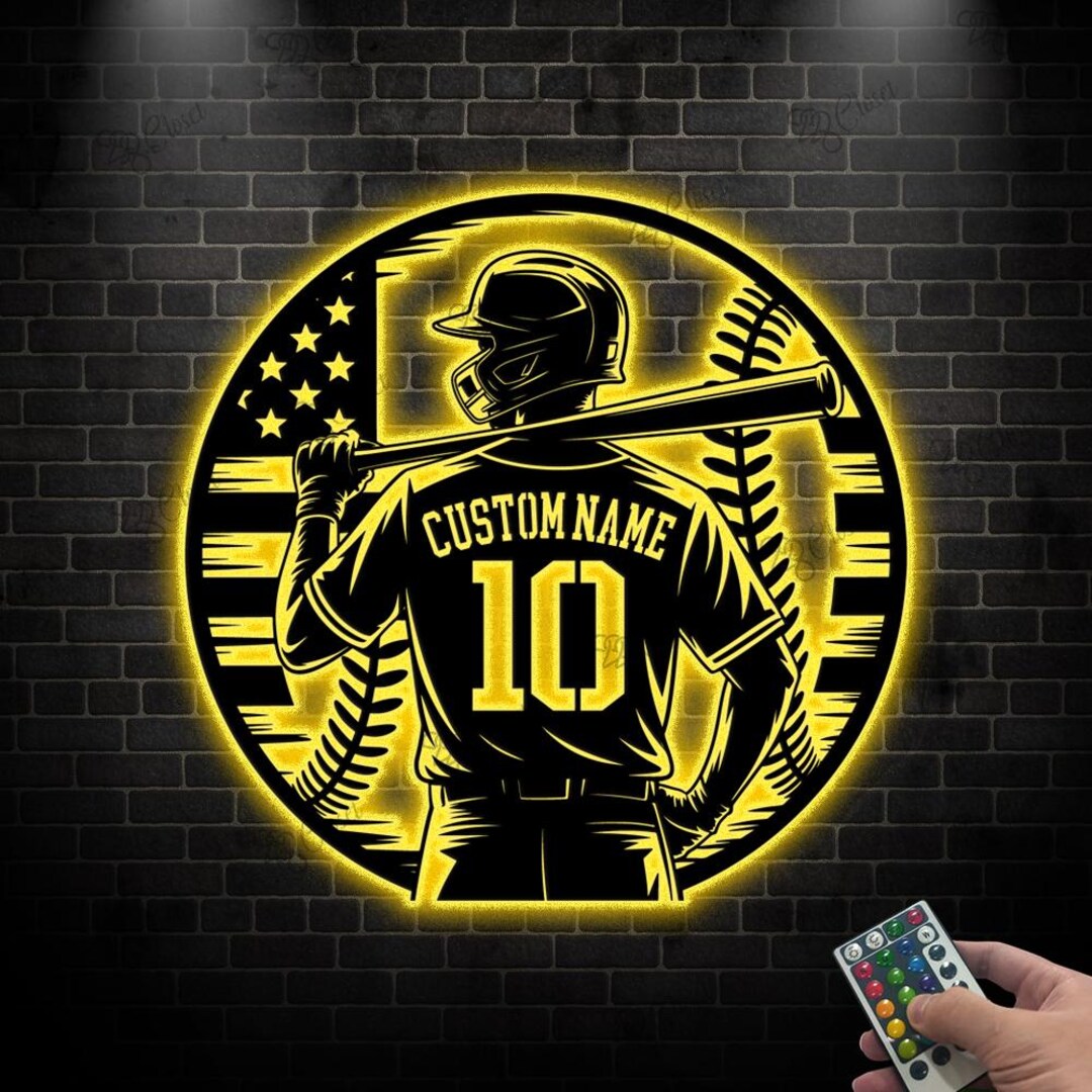 Custom Baseball Player LED Sign,custom Baseball Player LED Sign ...