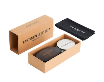Leather Care Set: Regenerating Cream, Brush & Microfiber Cloth