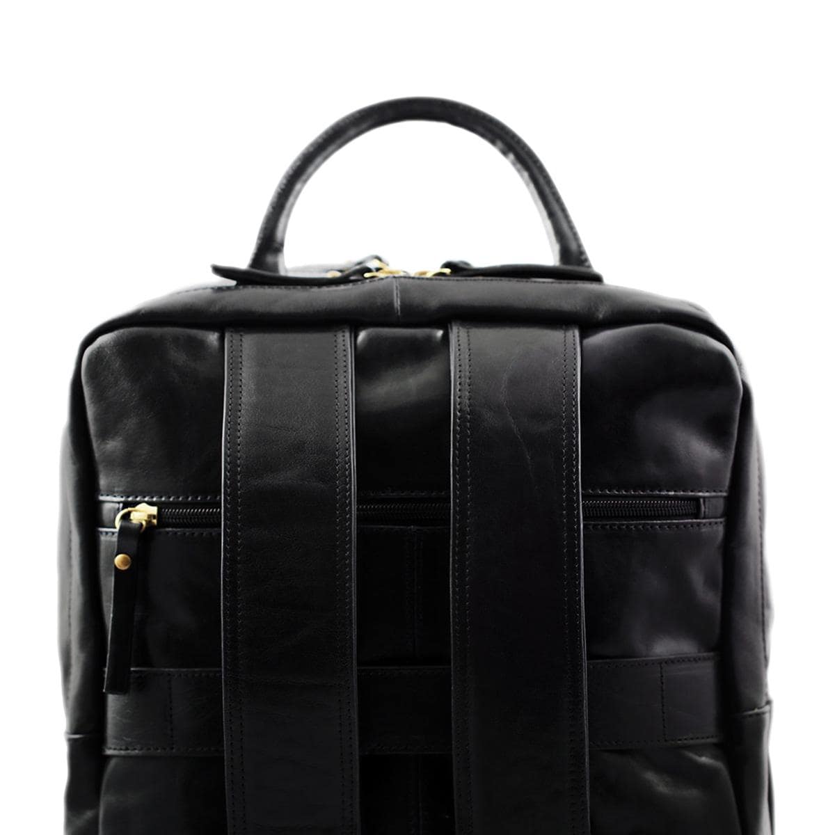 Italian Leather Backpack, Full Grain Work Travel Backpack  display picture 1