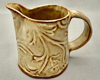 Handmade Ceramic Dressing Pitcher