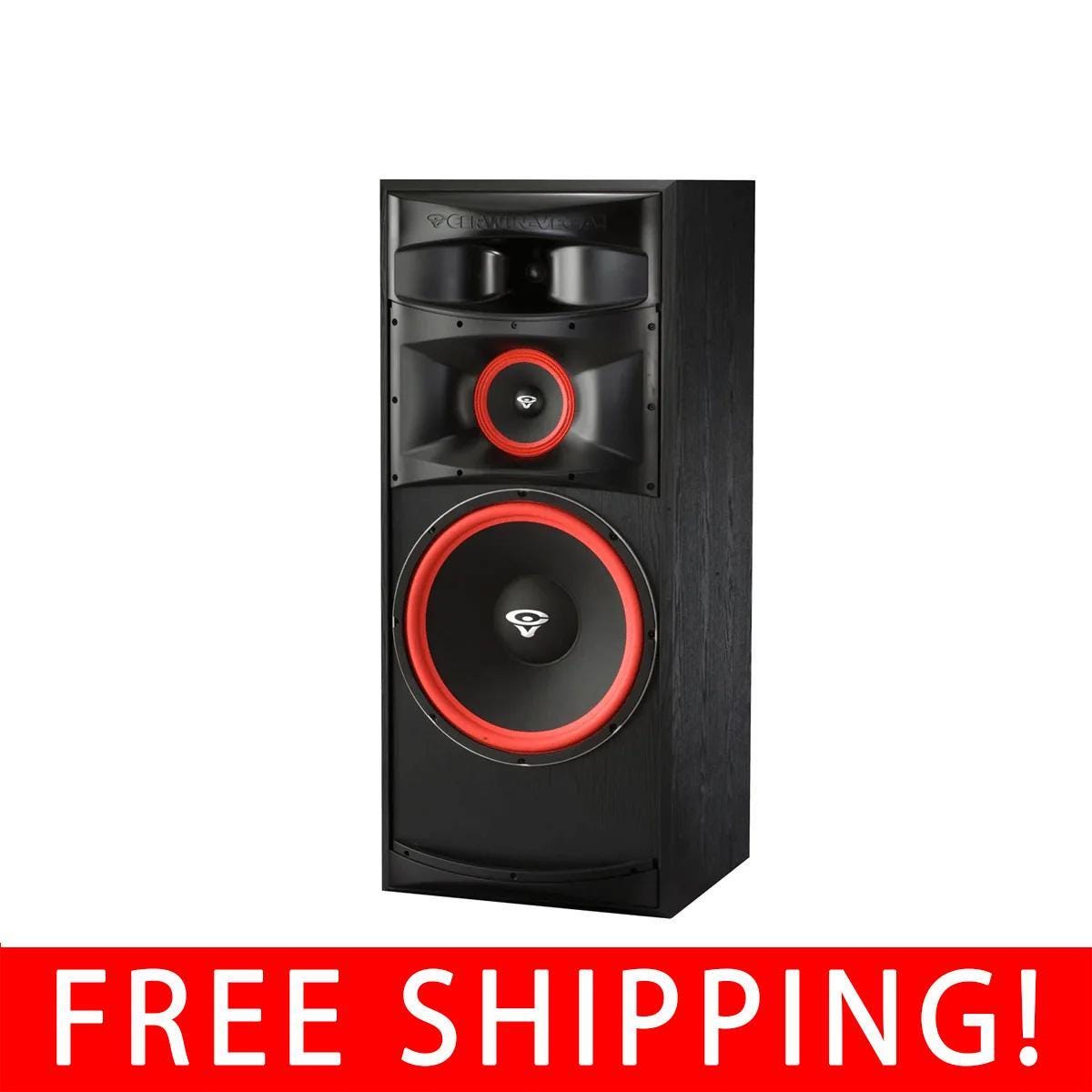 Bookshelf Speakers Cerwin Vega Vs80 Polk Audio VS80 F/X-RT- In