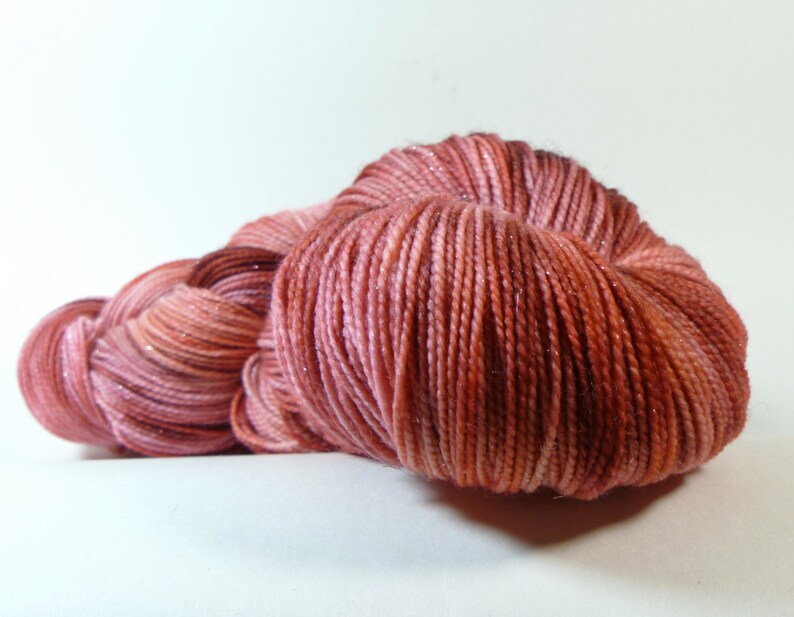 Yarn of Letters Jest Sparkle 2ply Merino/nylon/stellina Sock Etsy