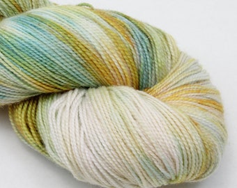 Jest Sparkle 2ply Merino/Nylon/Stellina Sock - Grey Sunshine