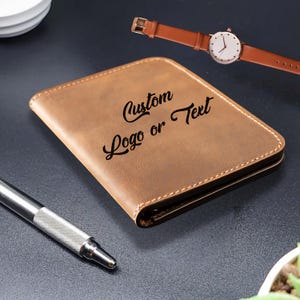 Field Notes Cover, Personalized travel wallet, Journal cover, Pocket Fields Note, Passport Cove