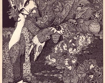 Edgar Allan Poe illustration - Harry Clarke (1923)