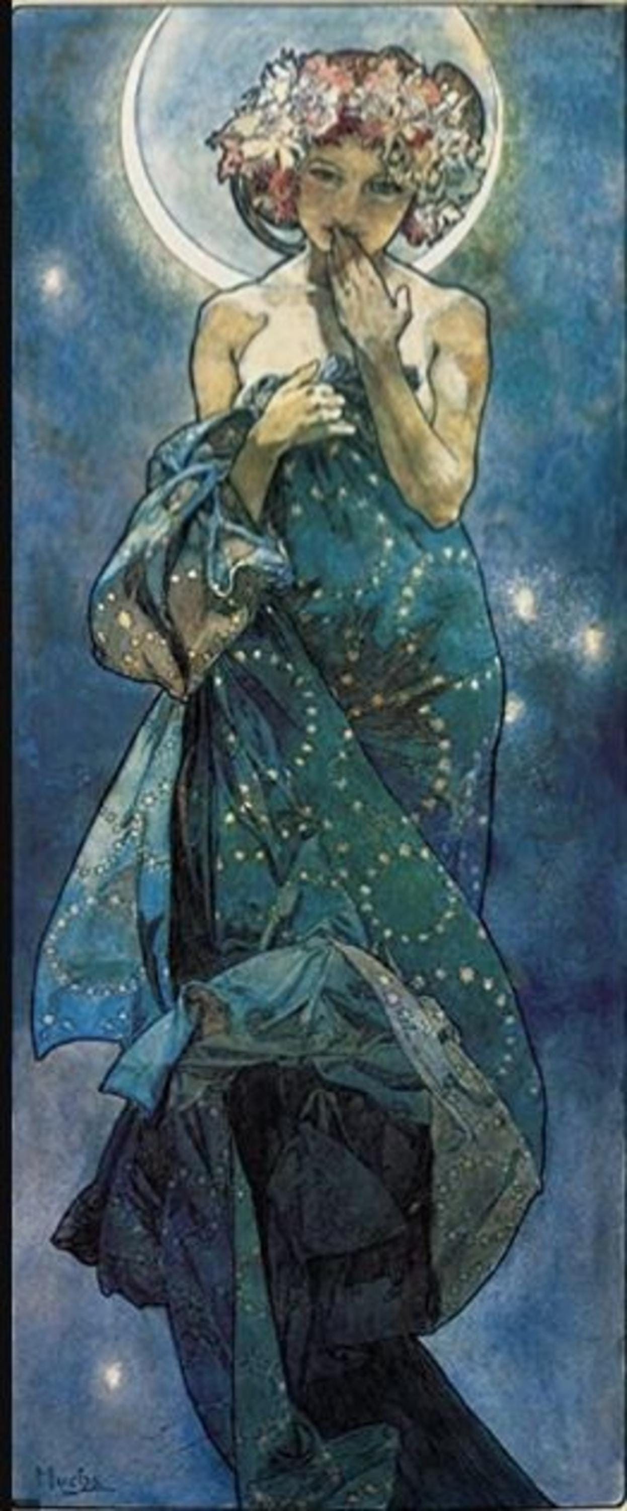 Alphonse Mucha　アルフォンス・ミュシャ　アール・ヌーヴォー MUCHA アール・ヌーヴォーの奇才「アルフォンス・ミュシャ」のひみつ