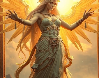 The Goddess Eos Opens the Gates of Dawn