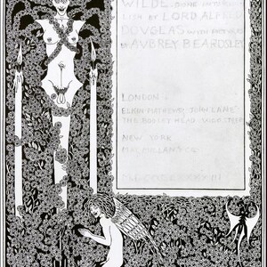 Title Page - Aubrey Beardsley (1893)