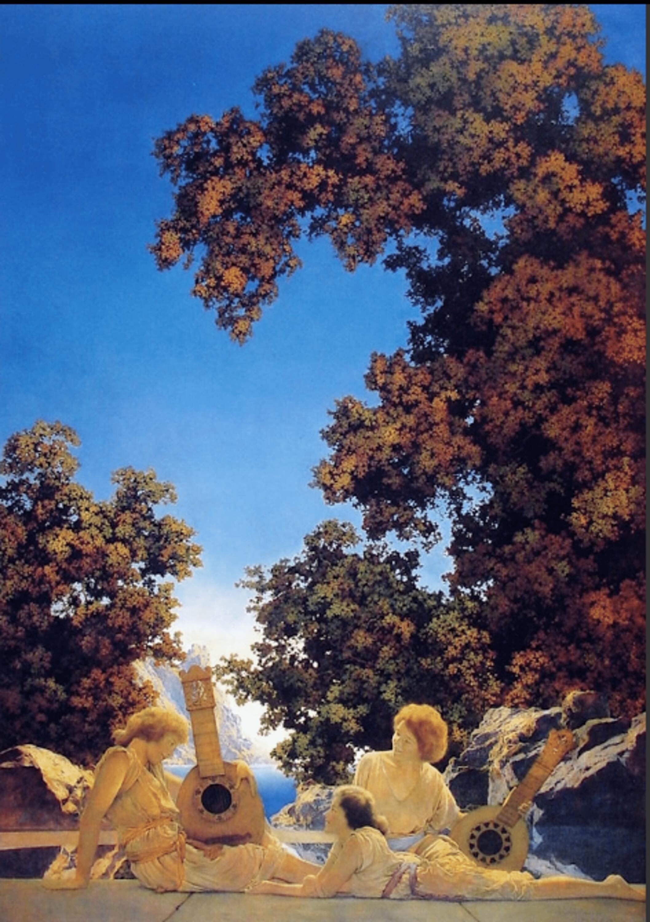 Interlude - Maxfield Parrish (1922)