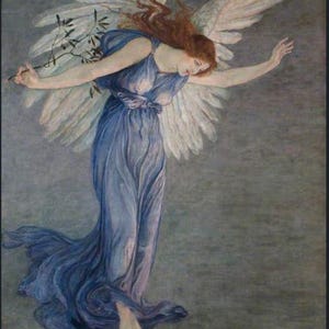 The Angel of Peace - Walter Crane (1900)