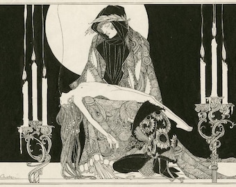 Ilustração de Hamlet #2 - John Austen (1922)