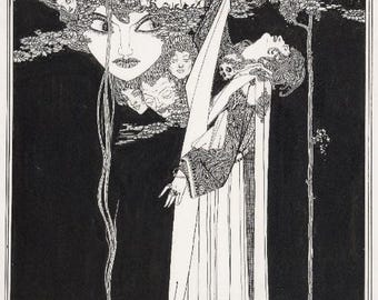 Ilustração de Hamlet - John Austen (1922)