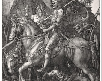 Knight, Death & the Devil - Albrecht Durer (1513-14)