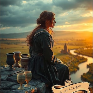 Six of Cups - Quicksilver's Tarot