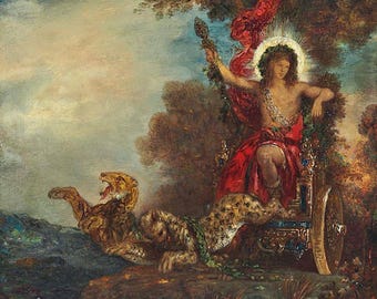 バッカスの勝利 - ギュスターヴ・モロー (1875) - Etsy 日本