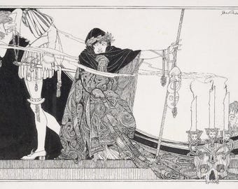 Ilustração de Hamlet #4 - John Austen (1922)