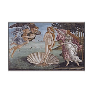 Birth of Venus - Sandro Botticelli Painting - 1482, Art Print, Renaissance Art Decor, Wall Art Print, Home Decor Poster, Art History Gift
