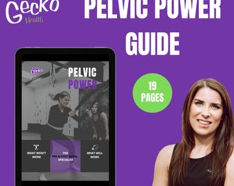 Pelvic Power: Comprehensive Pre & Post-Natal Pelvic Floor Strengthening Guide (Digital Download)