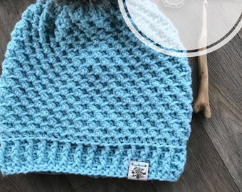 Crochet Pattern | Wolf creek Beanie | Crochet Beanie | Adult Beanie pattern| Child Beanie pattern | Slouchy beanie pattern