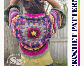 Boho Vibes Shrug Crochet Pattern