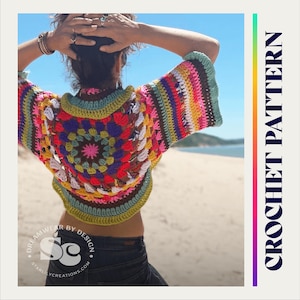 Crochet Pattern: Boho Vibes Shrug, PDF download