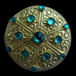 Vintage brooch USSR 1,57 inch