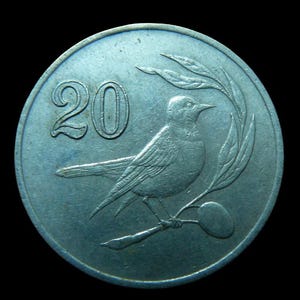 Vintage coin Cyprus 20 Cents