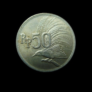 Vintage coin INDONESIA ~ 50 Rupiah