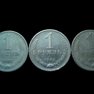 Vintage Coins of the USSR Ruble