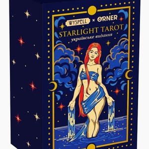Baraja ucraniana de cartas del Tarot Starlight Tarot con interpretación. Compra y explora las nuevas profundidades de la fortuna.