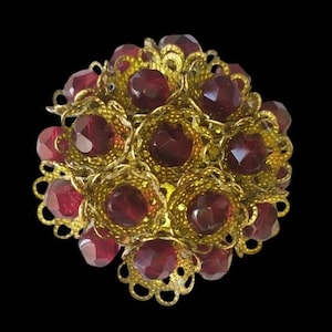 Vintage brooch USSR 1,57 inch