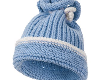 Handmade Baby Wool Hat, Soft Winter Hat, Cap, Beanie, Warm Knitted Hat for Newborn Unisex
