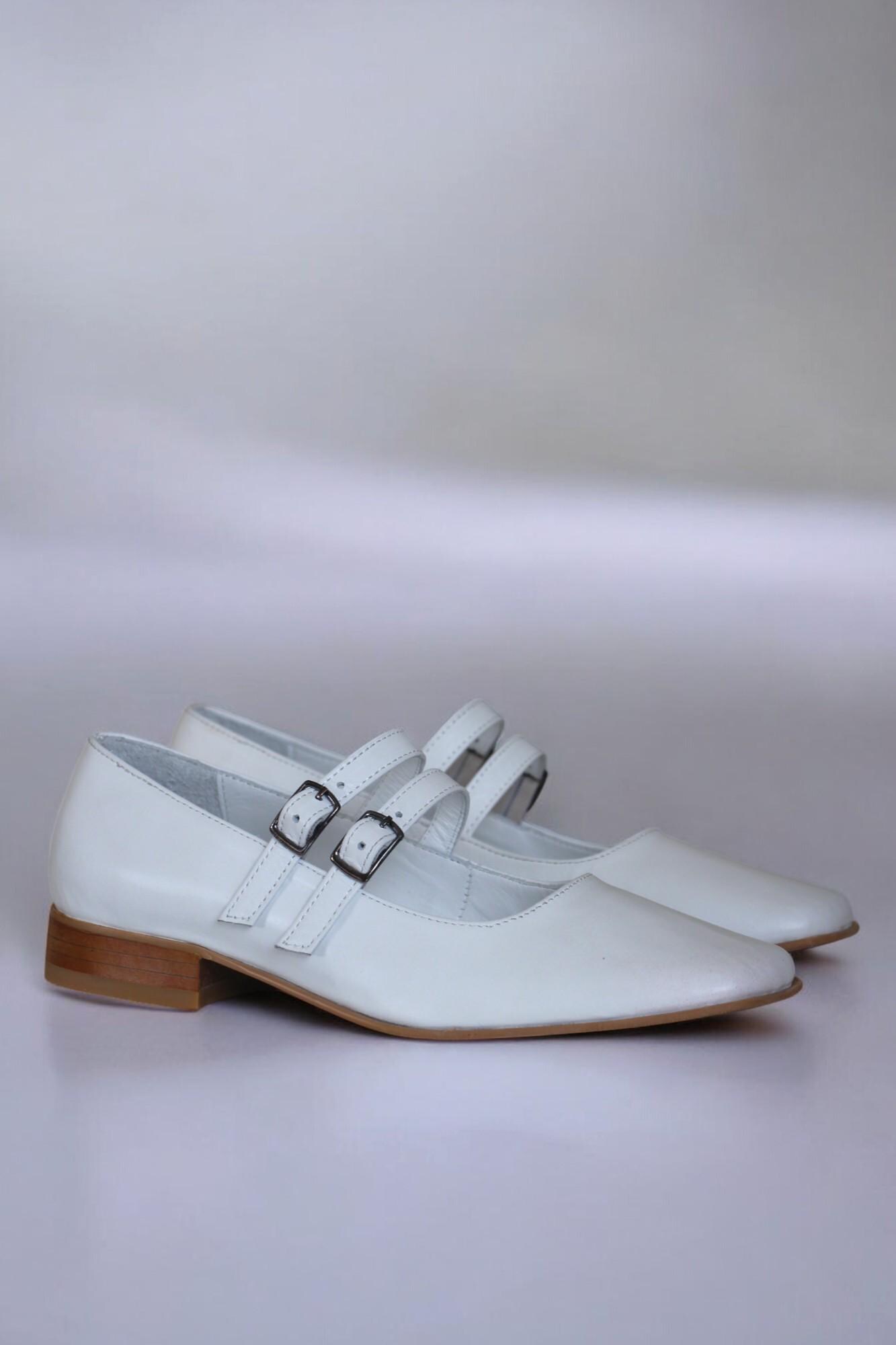 Handmade Black Leather Mary Jane Flats – Double Strap Shoes - Etsy