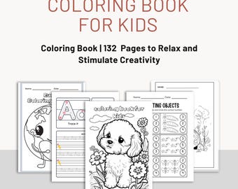 Cozy Coloring Book PDF: Back-to-School Relaxation Pages (Digital Download)