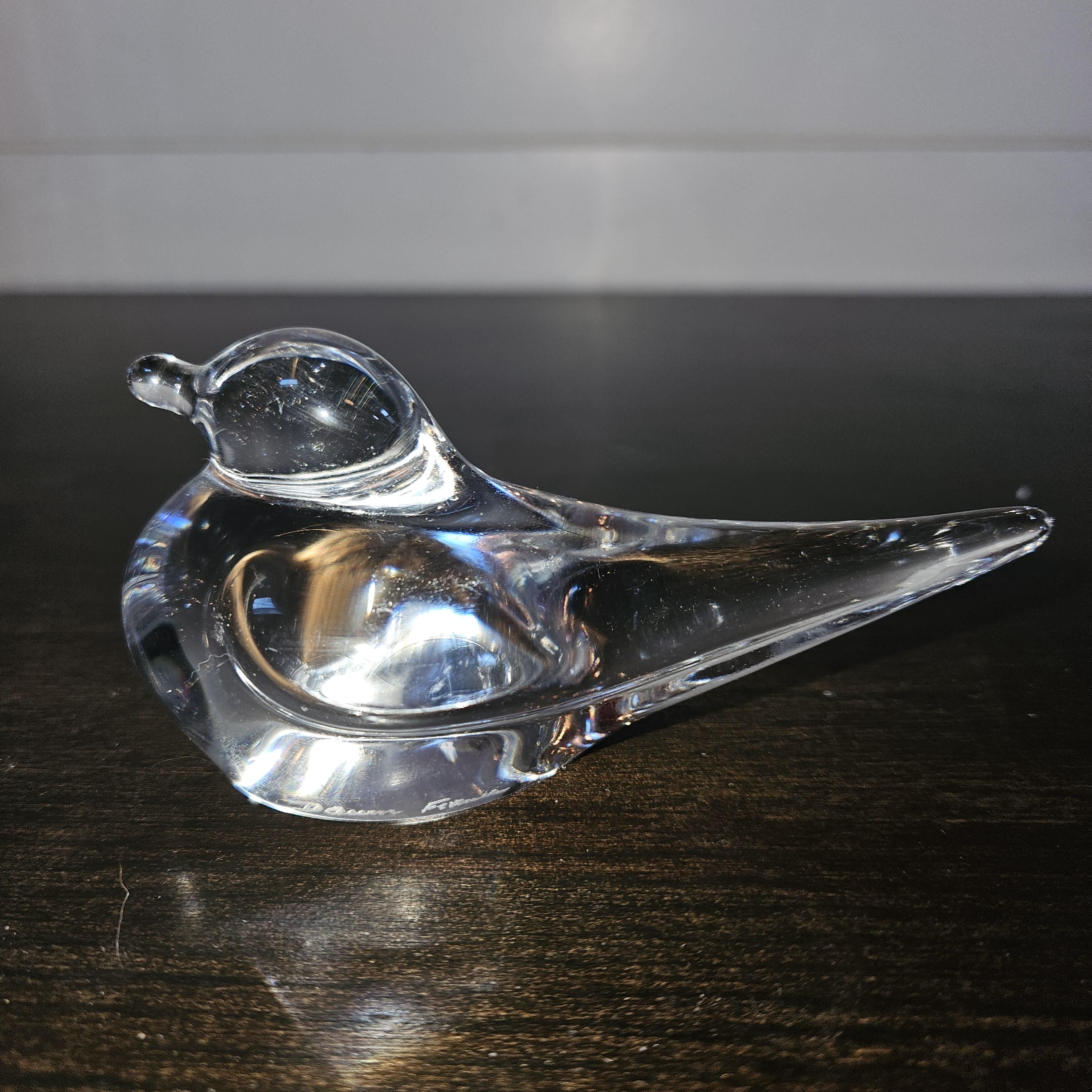Daum Glass Birds - Etsy