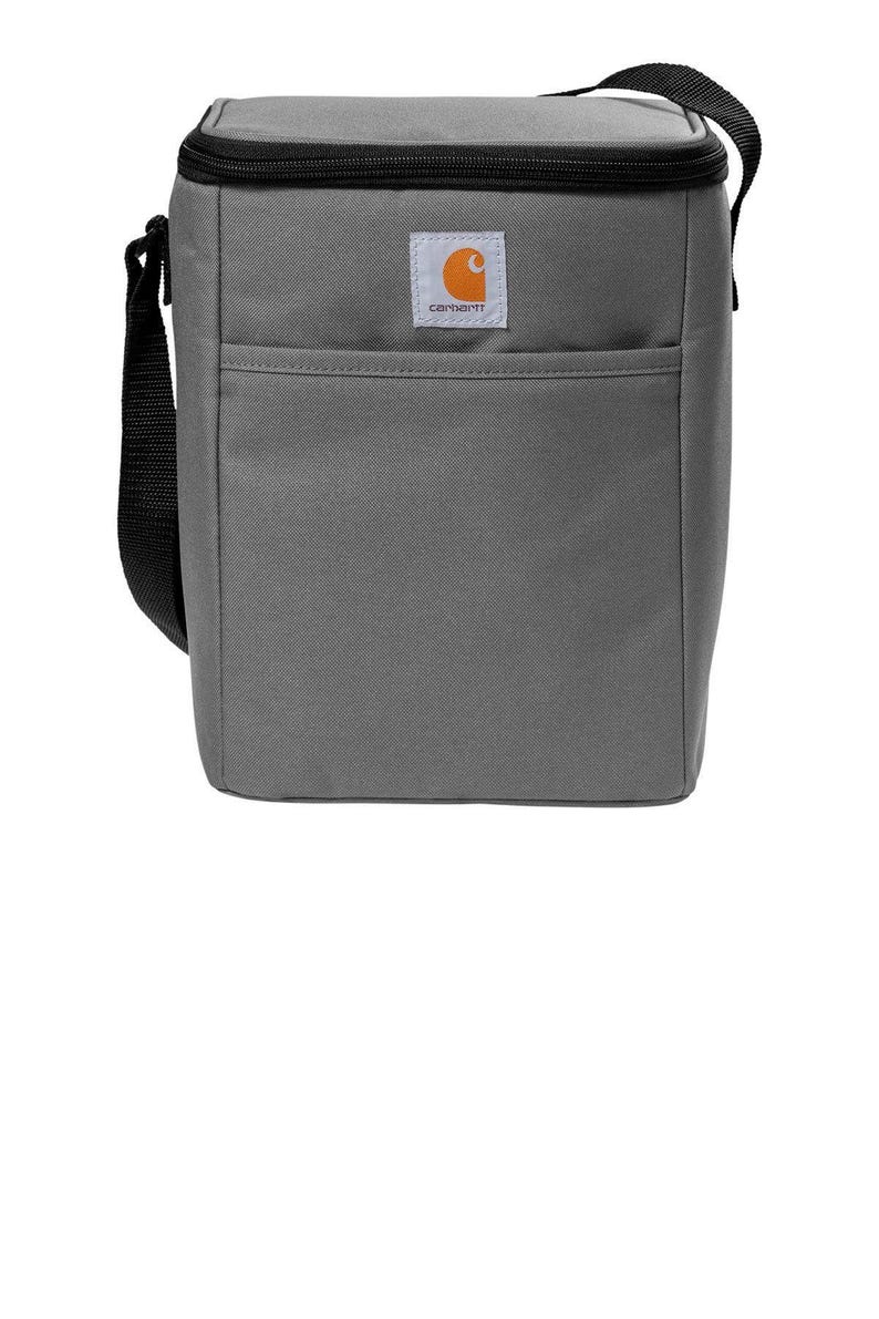 Carhartt Bag Insulated Cooler Personalized Gift Embroidered Monogrammed Lunch Tote Thermal Zippered Container Shoulder Strap Adjustable Work image 7