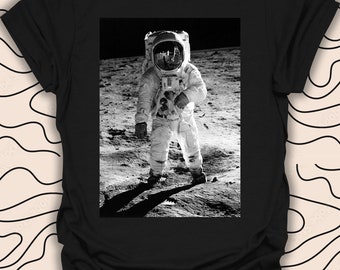 T-shirt astronaute - t-shirt explorateur de l'espace - cadeau d'alunissage, chemise unisexe homme femme, 1027 pièces