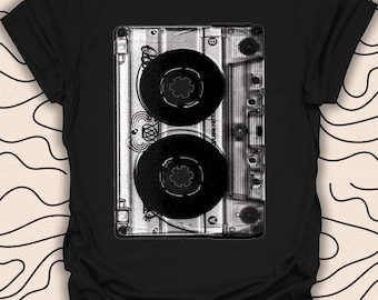 Retro Cassette Tape T-Shirt – Vintage Music Lover Tee – Classic Vibes Gift Unisex Men Women Shirt 460PC