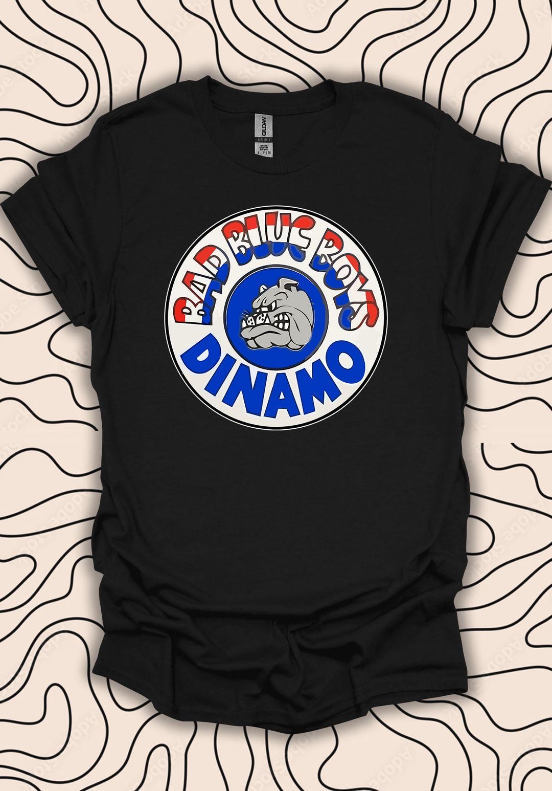 Bad Blue Boys Dinamo Zagreb T-shirt – Bold Supporter Fan Tee