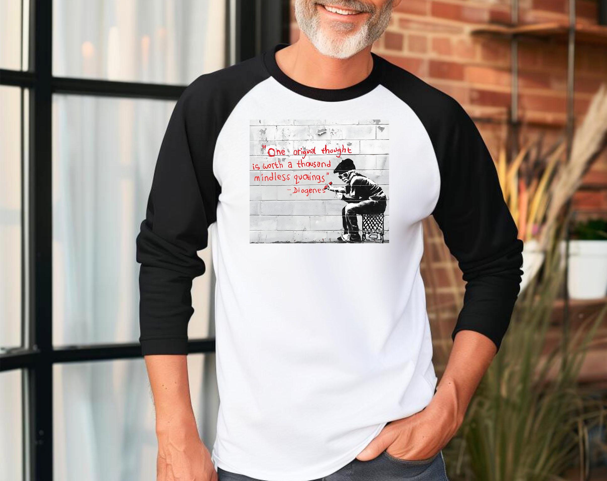 バンクシー ワン・オリジナル・ソート Tシャツ ストリート 