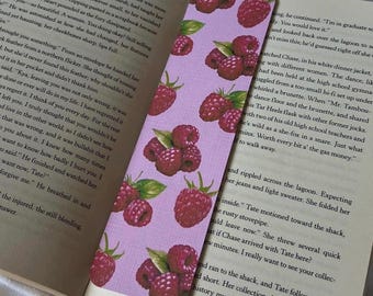 Raspberry Bookmark | Red, Fruity, Sweet | Christmas Present | Stocking Filler | Gift | TurnAndMark