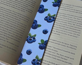 Blueberry Bookmark | Blue, Fruity, Sweet | Christmas Present | Stocking Filler | Gift | TurnAndMark
