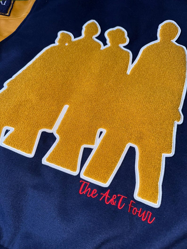North Carolina A&T State University Vintage-inspirerad Varsity-jacka (Redo att skickas) GHOE AGGIE NCAT bild 6