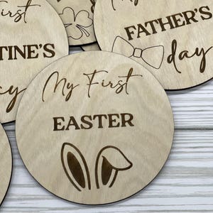 Tarjetas de hitos, hitos de mis primeras vacaciones, accesorios para fotos de bebés, regalo para futuras mamás, primer día de la madre del bebé, primer día del padre