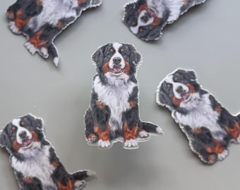 Bernese Mountain Dog Sticker | waterproof sticker, decal