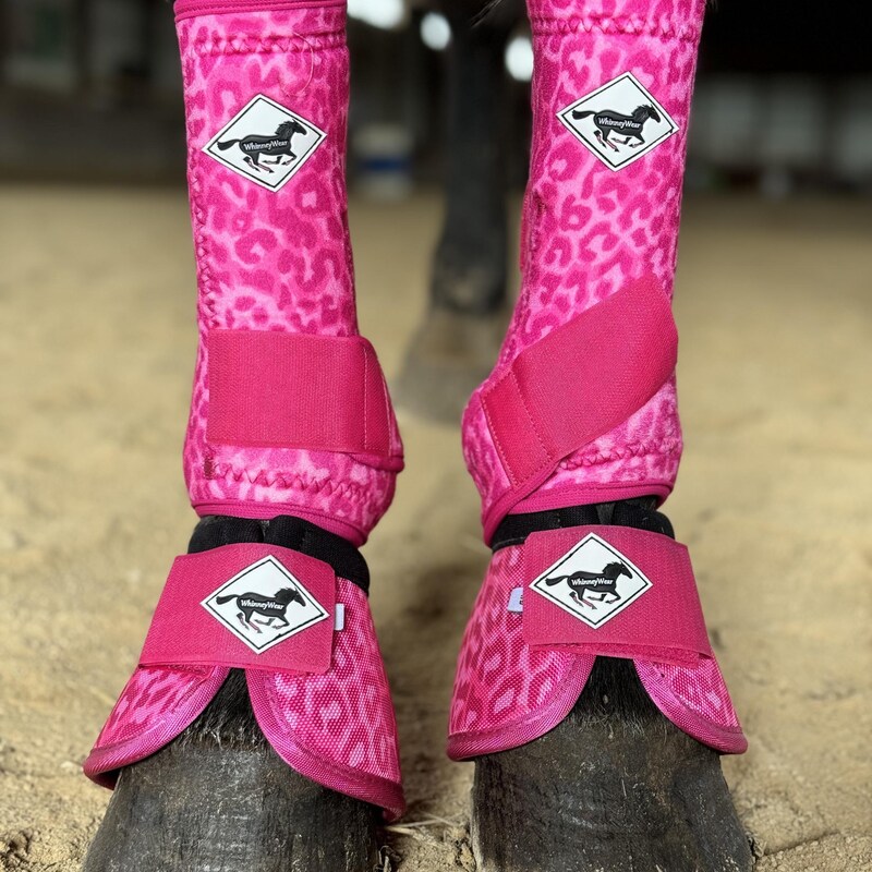 Pink Cheetah Men's Boots